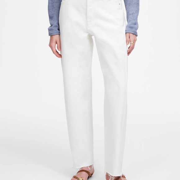 Madewell Pieced Barrel Jeans NWT - Picture 2 of 8